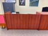 72" X 30" X 39" WOODEN DESK (CONTENTS NOT INCLUDED)LOCATION LIBRARYSIZE: 72" X 30" X 39" - 2