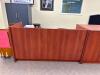 72" X 30" X 39" WOODEN DESK (CONTENTS NOT INCLUDED)LOCATION LIBRARYSIZE: 72" X 30" X 39" - 3