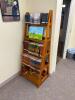 5-TIER WOODEN BOOKSHELFINFORMATION: CONTENTS NOT INCLUDEDLOCATION LIBRARYSIZE: 24" X 19" X 63" - 2