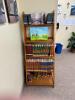 5-TIER WOODEN BOOKSHELFINFORMATION: CONTENTS NOT INCLUDEDLOCATION LIBRARYSIZE: 24" X 19" X 63" - 3