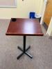 20" X 16" ADJUSTABLE HEIGHT WOODEN DESKLOCATION ROOM 105SIZE: 20" X 16" - 2