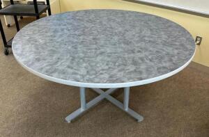 60" WOODEN TOPPED TABLELOCATION COLLEGE COUNSILINGSIZE: 60"