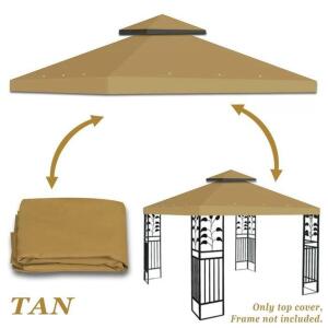 10 FT. W X 10 FT. D REPLACEMENT CANOPY