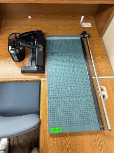 PAPER CUTTER AND OFFICE SUPPLIES