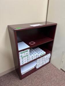 BOOK SHELF WITH CONTENTS