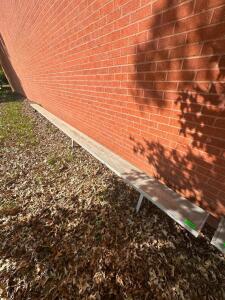 10 FT. ALUMINUM LOCKER BENCH