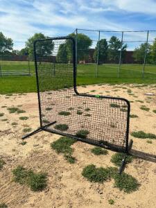 BATTING PRACTICE PITCHERS FENCE