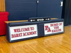 SCORERS TABLE WITH COVER