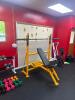 WORKOUT ELEVATED BENCH PRESS WITH BAR - 2