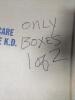 DESCRIPTION: (3) STORAGE LOCKER BRAND/MODEL: EDSAL #4000A INFORMATION: GRAY, BOXES 1 OF 2. NO 2 OF 2. MUST COME INSPECT. BIDDING IS ON ITEMS AS IS, AN - 3