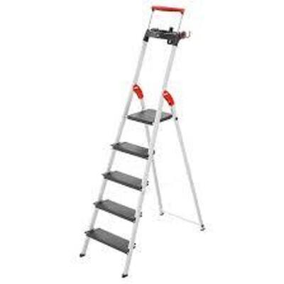 DESCRIPTION: (1) PRO STEP LADDER BRAND/MODEL: HAILO #9204016001 INFORMATION: ALUMINUM, L100 SIZE: 4-STEP RETAIL$: $239.99 EA QTY: 1