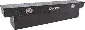 DESCRIPTION: (1) NARROW CROSSOVER TRUCK TOOLBOX, FULL SIZE BRAND/MODEL: DEE ZEE #DZ6170NB INFORMATION: BLACK, DIAMOND PATTERN RETAIL$: $356.52 EA QTY: