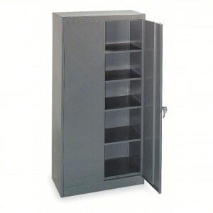 DESCRIPTION: (1) MEDIUM JANITORIAL SUPPLY CABINET BRAND/MODEL: TENNSCO #JAN3618DH-MGY INFORMATION: GRAY SIZE: 36" X 18" X 64" RETAIL$: $649.03 EA QTY: