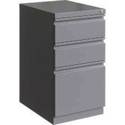 DESCRIPTION: (1) MOBILE PEDESTAL BRAND/MODEL: LORELL #00052 INFORMATION: SILVER SIZE: 20" RETAIL$: $226.49 EA QTY: 1