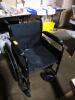 DESCRIPTION: (1) MANUAL WHEELCHAIR WITH FIXED ARMRESTS BRAND/MODEL: DMI #503-0658-0200 INFORMATION: BLACK RETAIL$: $250.63 EA QTY: 1 - 2