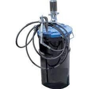 DESCRIPTION: (1) AIR OPERATED PORTABLE GREASE PUMP BRAND/MODEL: AMERICAN FORGE & FOUNDRY #8620A-P SIZE: FOR 16 GAL CONTAINERS RETAIL$: $973.34 EA QTY: