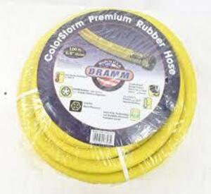 DESCRIPTION: (1) PREMIUM RUBBER HOSEBRAND/MODEL: COLORSTORM #17303INFORMATION: YELLOWSIZE: 5/8" X 100'RETAIL$: $154.95 EAQTY: 1