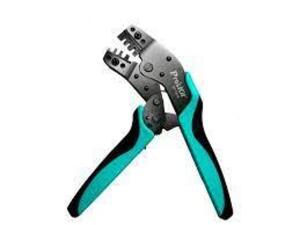 DESCRIPTION: (2) OPEN BARREL CRIMPING TOOL BRAND/MODEL: ECLIPSE TOOLS #CP-751A INFORMATION: BLUE HANDLES SIZE: 7.5" OPENING RETAIL$: $39.89 EA QTY: 2