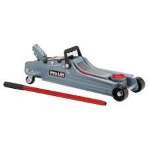 DESCRIPTION: (1) LOW PROFILE FLOOR JACKBRAND/MODEL: PRO-LIFT #F-767INFORMATION: BLUE, 2 TON CAPACITYSIZE: 3-3/8" MIN, 15" MAX HEIGHTRETAIL$: $140.19 EAQTY: 1