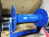 DESCRIPTION: (1) HAND CRANK, MOTORIZED HOSE REEL BRAND/MODEL: COXREELS #HP1125-4-450-E INFORMATION: BLUE SIZE: 450 FT HOSE, NOT INCLUDED RETAIL$: $967 - 2