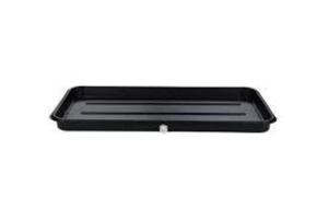 DESCRIPTION: (1) PLASTIC DRAIN PAN BRAND/MODEL: ASURITY INFORMATION: BLACK SIZE: 30" X 30" RETAIL$: $49.99 EA QTY: 1