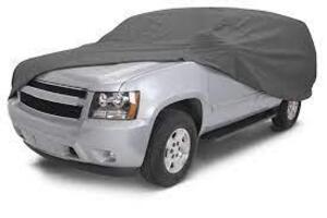 DESCRIPTION: (1) SUV / PICKUP COVER BRAND/MODEL: OVERDRIVE INFORMATION: GRAY, POLY PRO 3 RETAIL$: $68.40 EA QTY: 1