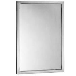 DESCRIPTION: (1) WASHROOM MIRRORS BRAND/MODEL: BOBRICK #B-165 1830 INFORMATION: MIRRORED GLASS SIZE: 18" X 30" RETAIL$: $135.50 EA QTY: 1