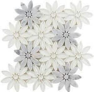 DESCRIPTION: (1) DAISY FILED MOLD MOSAIC TILE BRAND/MODEL: BOUQUET #BQT675 RETAIL$: $30.34 EA QTY: 1