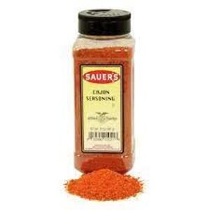 DESCRIPTION: (3) CONTAINERS OF CAJUN SEASONING BRAND/MODEL: SAUER'S SIZE: 20 OZ RETAIL$: $13.00 EA QTY: 3