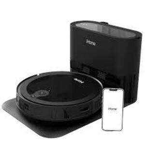 DESCRIPTION: (1) ROBOTIC VACUUM BRAND/MODEL: IHOME AUTOVAC INFORMATION: BLACK RETAIL$: $300.00 EA QTY: 1