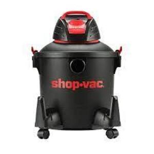 DESCRIPTION: (1) WET DRY VACUUM BRAND/MODEL: SHOP VAC #59228 INFORMATION: BLACK AND RED SIZE: 8 GALLON RETAIL$: $69.00 EA QTY: 1