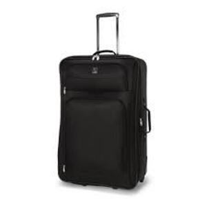 DESCRIPTION: (1) ROLLING LUGGAGE BRAND/MODEL: PROTEGE INFORMATION: BLACK SIZE: 28" RETAIL$: $57.00 EA QTY: 1