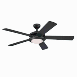 DESCRIPTION: (1) LED LIGHT AND CEILING FAN BRAND/MODEL: WESTINGHOUSE #7242 INFORMATION: BLACK SIZE: 52" RETAIL$: $197.62 EA QTY: 1