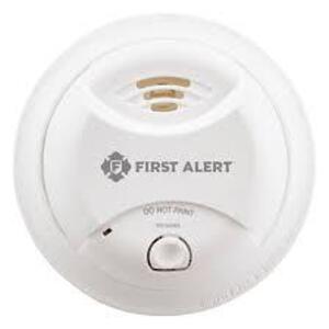 DESCRIPTION: (1) SMOKE ALARM BRAND/MODEL: BRK SA250B RETAIL$: $18.99 EA QTY: 1