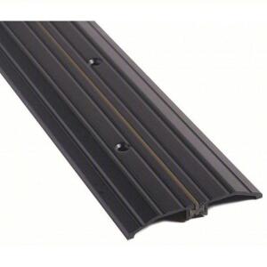 DESCRIPTION: (2) DOOR THRESHOLD BRAND/MODEL: NATIONAL GUARD #45VT95 INFORMATION: BLACK SIZE: 4 in Wd, 1/2 in Ht, 36 in Lg RETAIL$: $77.56 EA QTY: 2