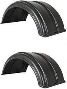 DESCRIPTION: (2) REAR FENDER BRAND/MODEL: BUYERS #19A770 INFORMATION: BLACK SIZE: 24-1/2 RETAIL$: $140.21 EA QTY: 2