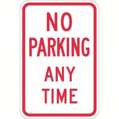 DESCRIPTION: (2) NO PARKING SIGN BRAND/MODEL: BRADY #448Z48 INFORMATION: ALUMINUM SIZE: 18X12 RETAIL$: $30.19 EA QTY: 2