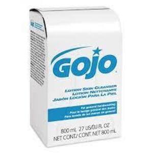 DESCRIPTION: (4) LOTION HAND SOAP REFILL BRAND/MODEL: GOJO #799EK1 SIZE: 800ML RETAIL$: $6.00 EA QTY: 4