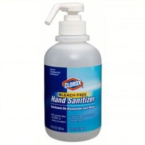 DESCRIPTION: (1) CASES OF (12) HAND SANITIZERBRAND/MODEL: CLOROX #9FZU6INFORMATION: BLEACH FREESIZE: 16.7 OZRETAIL$: $218.04 EAQTY: 1