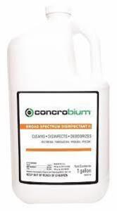 DESCRIPTION: (2) JUGS OF BROAD SPECTRUM DISINFECTANT BRAND/MODEL: CONCROBIUM #44ZA20 SIZE: 1 GAL RETAIL$: $45.32 EA QTY: 2