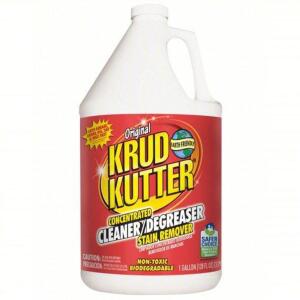 DESCRIPTION: (2) CONCENTRATED CLEANER / DEGREASER AND STAIN REMOVER BRAND/MODEL: KRUD KUTTER SIZE: 1 GALLON RETAIL$: $44.50 EA QTY: 2