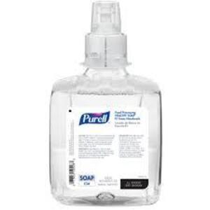 DESCRIPTION: (2) FOOD PROCESSING HEALTHY SOAP BRAND/MODEL: PURELL #444M60 SIZE: 1200 ML RETAIL$: $124.24 TOTAL QTY: 2