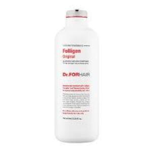 DESCRIPTION: (1) BOTTLE OF FOLLIGEN SHAMPOO BRAND/MODEL: DR.FORHAIR SIZE: 750 ML RETAIL$: $52.00 EA QTY: 1