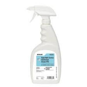 DESCRIPTION: (2) RAPID MULTI SURFACE DISINFECTANT CLEANER RTU BRAND/MODEL: ECOLAB #JOY #45114 SIZE: 32 OZ RETAIL$: $26.50 EA QTY: 2