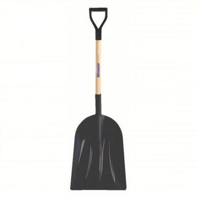 DESCRIPTION: (1) SCOOP SHOVEL BRAND/MODEL: WESTWARD #45GV20 SIZE: 4 25/64 in Blade Wd, 18 3/4 in Blade Lg, D-Grip, Wood RETAIL$: $39.66 EA QTY: 1