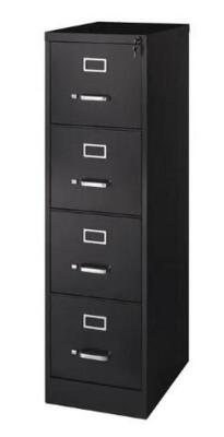 (1) HIRSH VERTICAL FILE CABINET