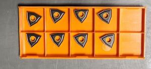 DESCRIPTION: (28) WNMG431-H1Z CARBIDE TURNING INSERTS BRAND/MODEL: HERTEL WNMG431-HAZ HC305T RETAIL$: $11.95 PER INSERT QTY: 28