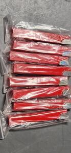 DESCRIPTION: (8) CARBIDE TIPPED TOOL BITS BRAND/MODEL: VC 02622322 RETAIL$: $10.47 EA SIZE: 1/2"SQ SHANK QTY: 8