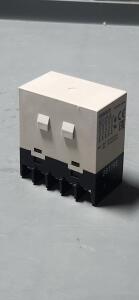 DESCRIPTION: (2) ENCLOSED POWER RELAY 10 PINS BRAND/MODEL: OMRON G7J-4A-B RETAIL$: $56.40 EA SIZE: 100/120VAC QTY: 2