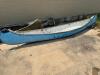 DESCRIPTION: OLD VINTAGE CANOE (BLUE) SIZE: 15' QTY: 1 - 3